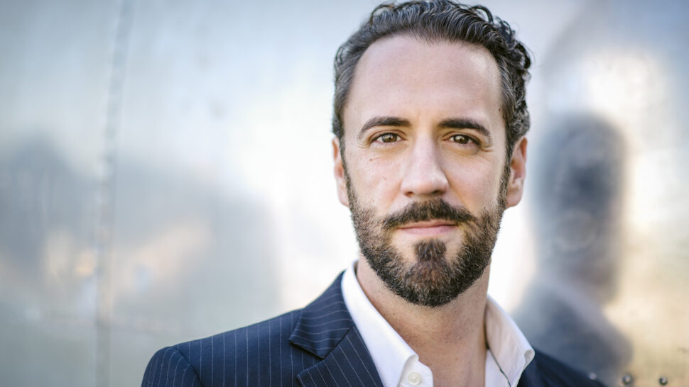 Portrait of Christian Van Horn for Playbill