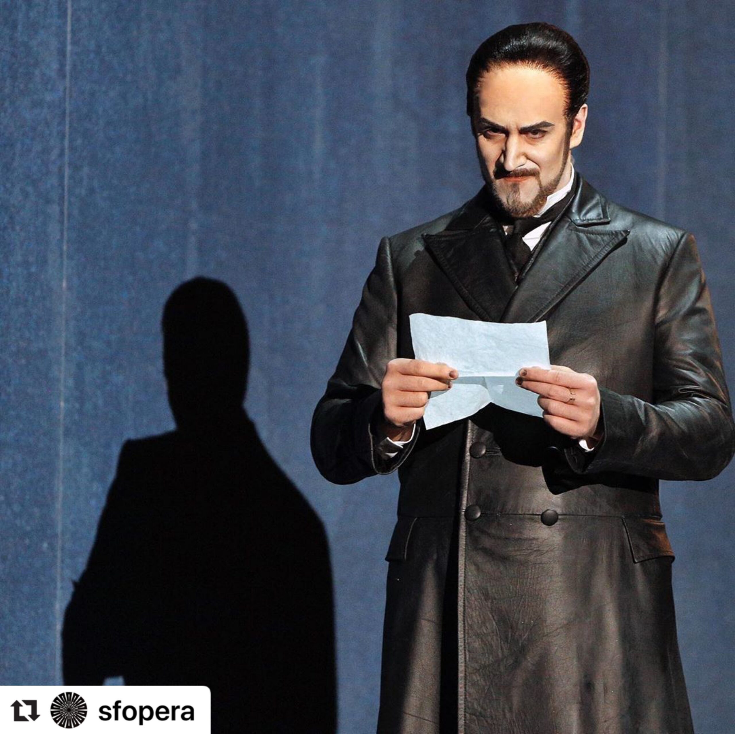 Christian Van Horn as Dappertutto in Les Contes d’Hoffmann at San Francisco Opera