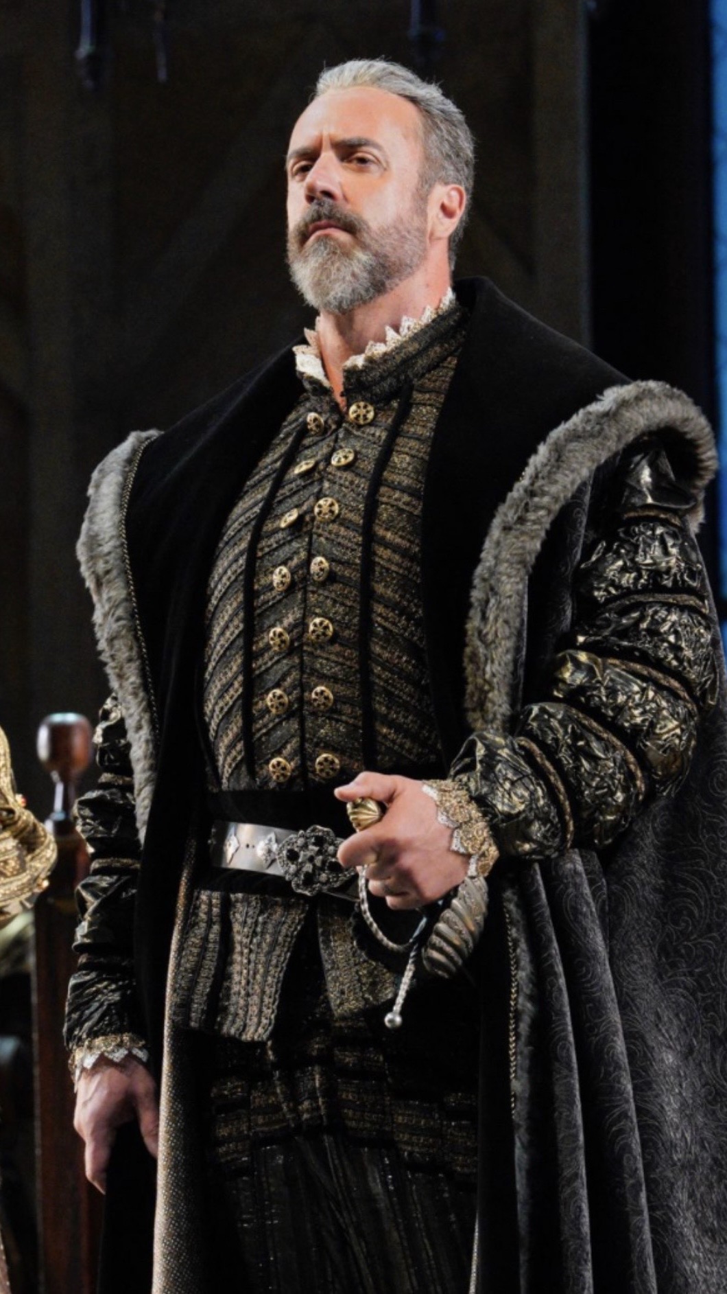 Christian Van Horn as Silva in Ernani at Lyric Opera Chicago