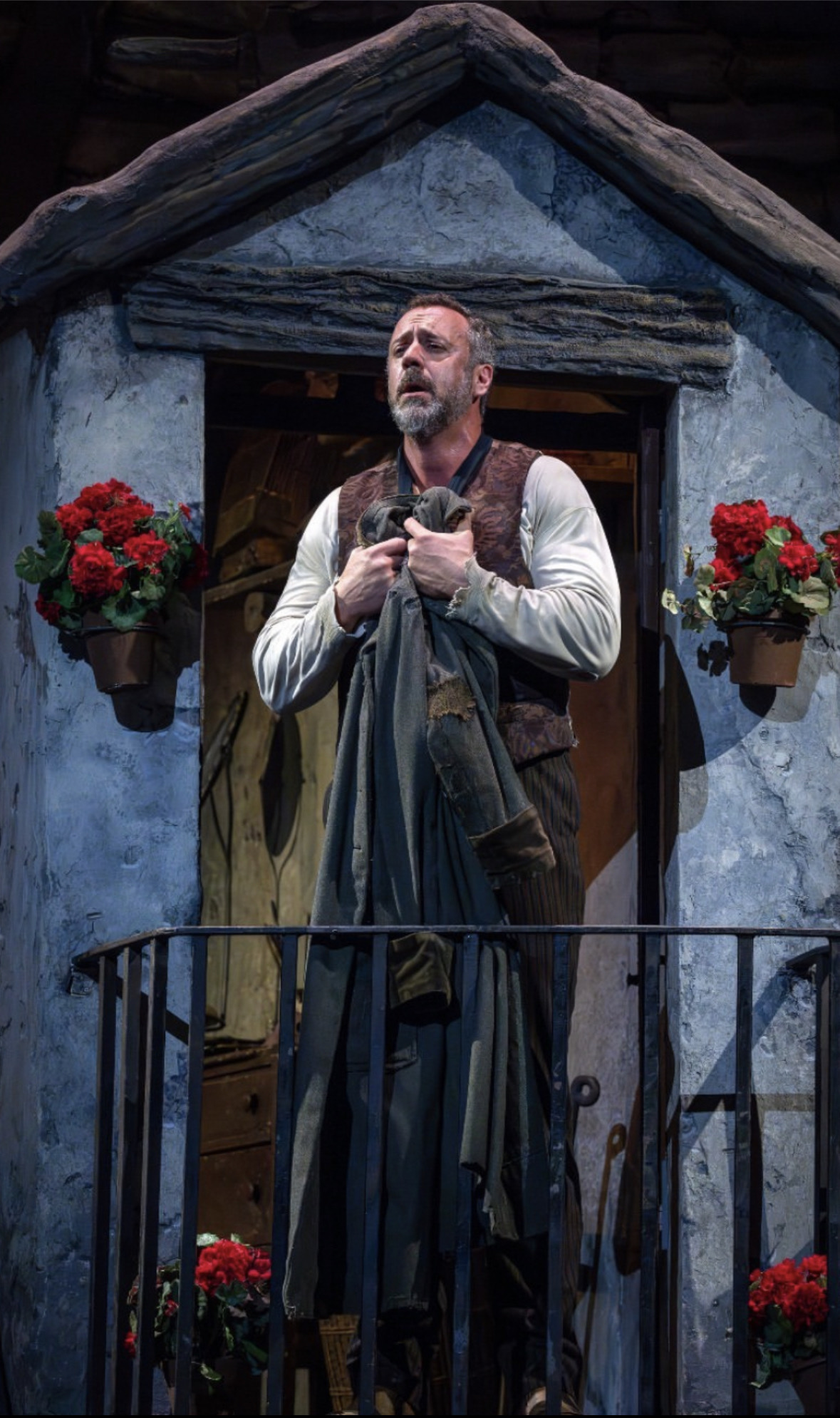 Christian Van Horn as Colline in La Bohème at the Metropolitan Opera, 2023