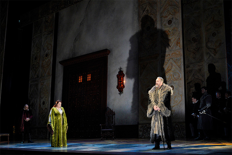 Christian Van Horn as Silva in Ernani at Lyric Opera of Chicago in 2022
