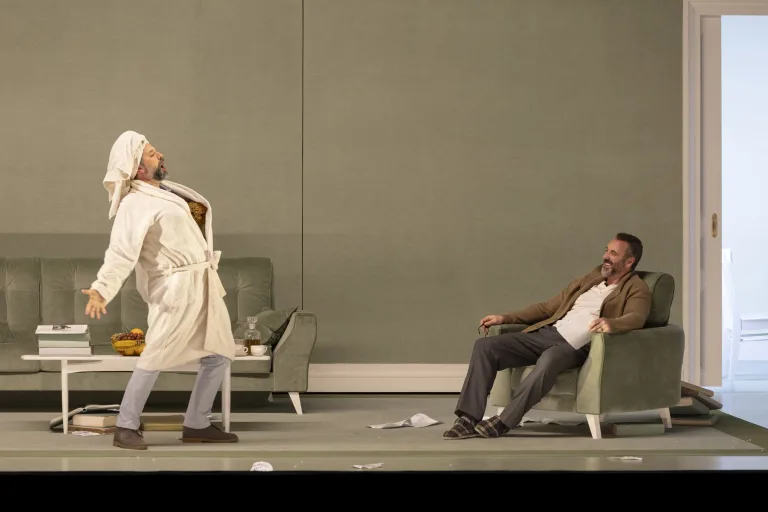Stage scene from Don Quichotte at Paris Opera in 2024